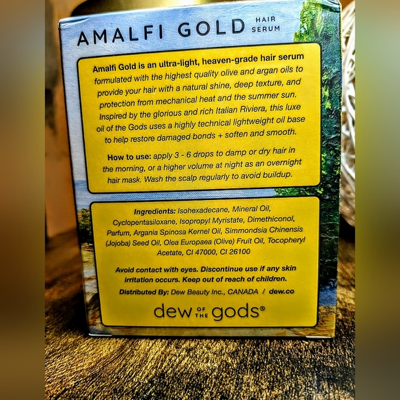 DEW OF THE GODS Amalfi Gold Hair Serum - Picture 9 of 13
